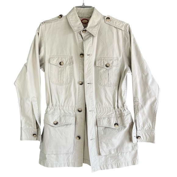 vintage BANANA REPUBLIC Expedition Cloth Cotton Correspondent's Jacket UNISEX - Picture 2 of 14